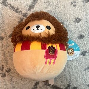 Squishmallows Tan and Brown Lion Plush